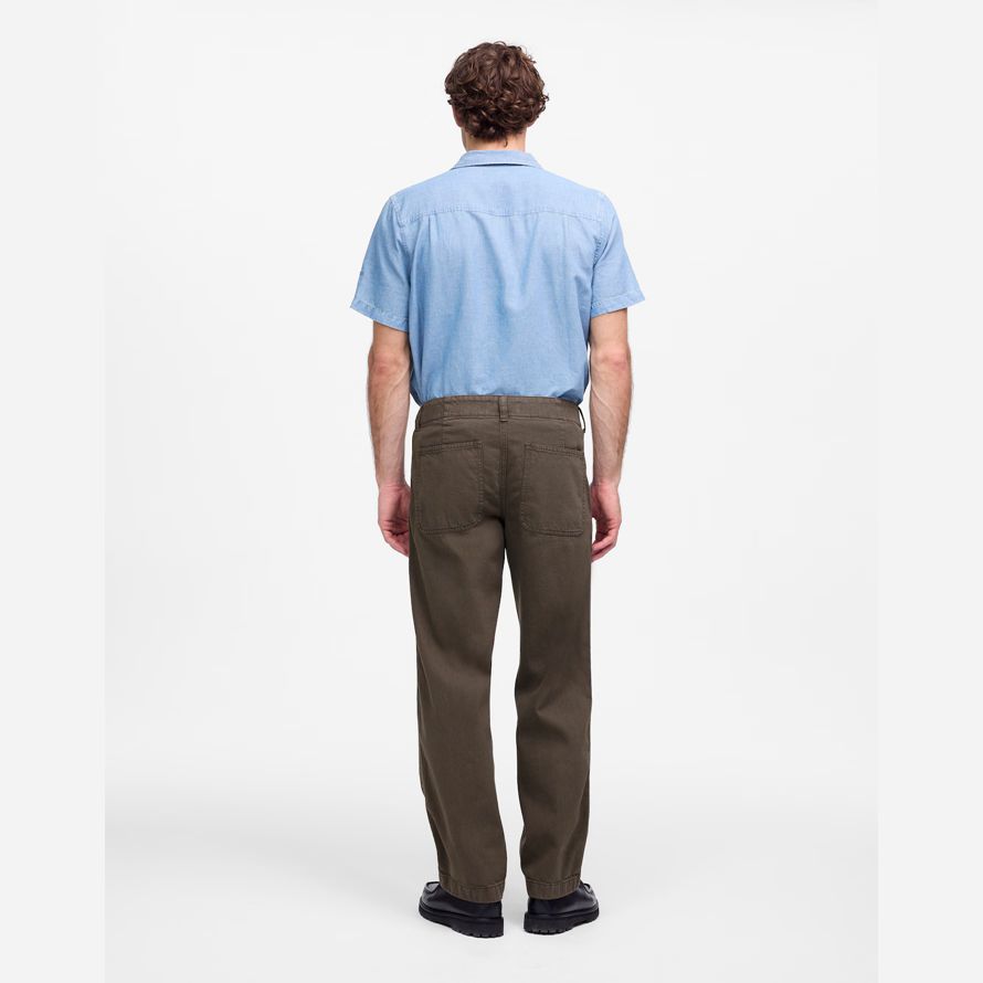madewell patch tasca mens jeans marrone scuro