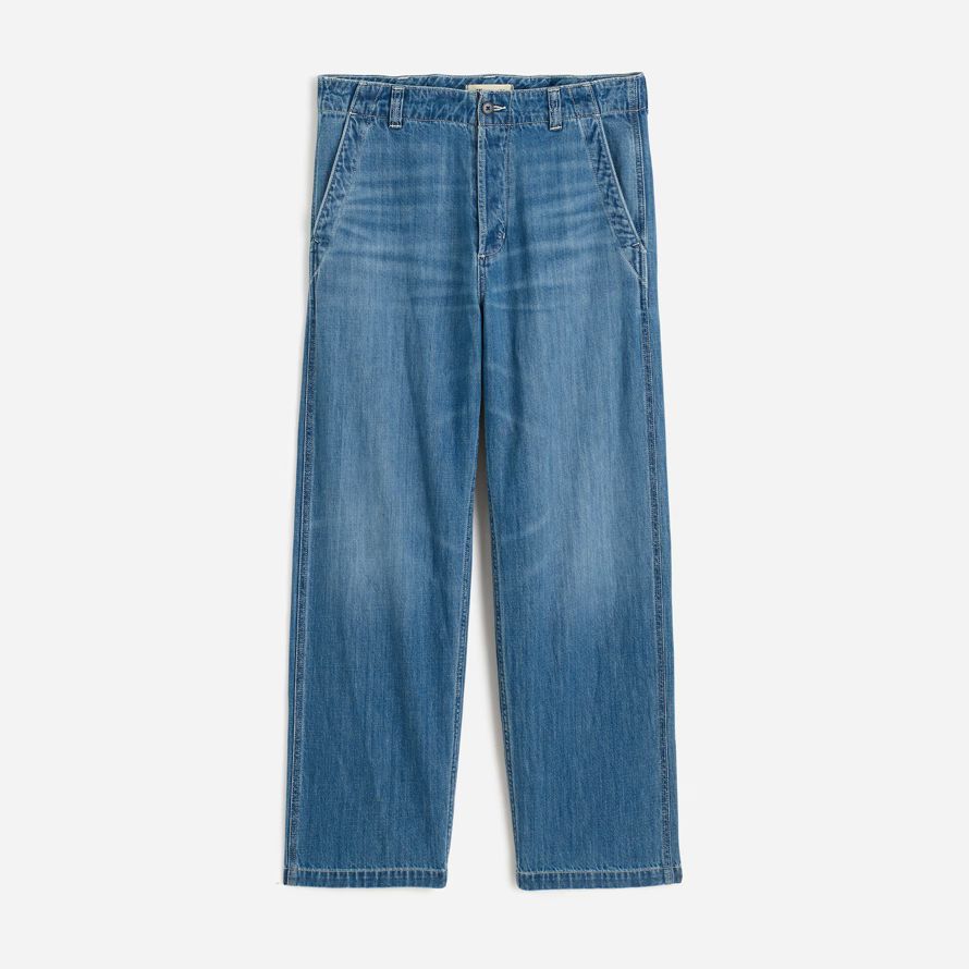 madewell patch tasca mens jeans blu
