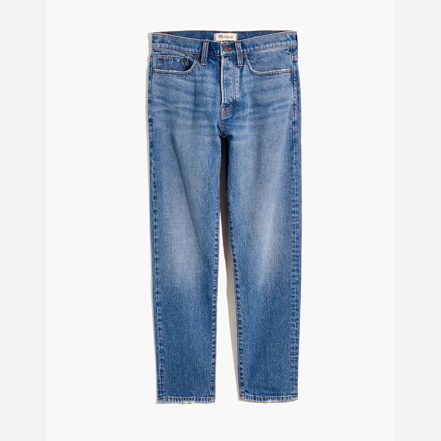 madewell rilassato cono mens jeans blu chiaro