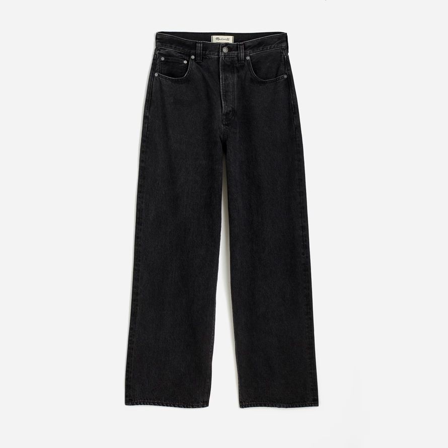 nero madewell lampio gamba jeans uomo