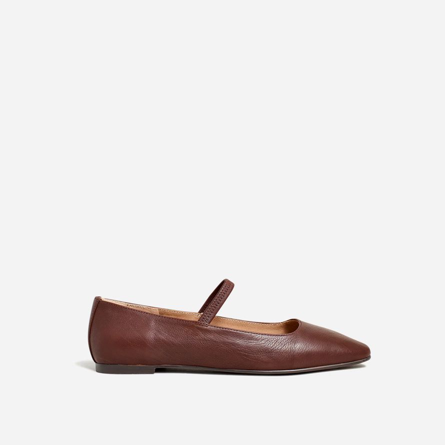 cioccolato madewell la greta womens ballet flat