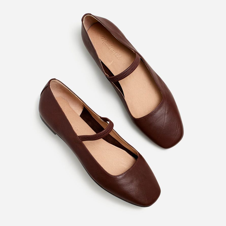 cioccolato madewell la greta womens ballet flat