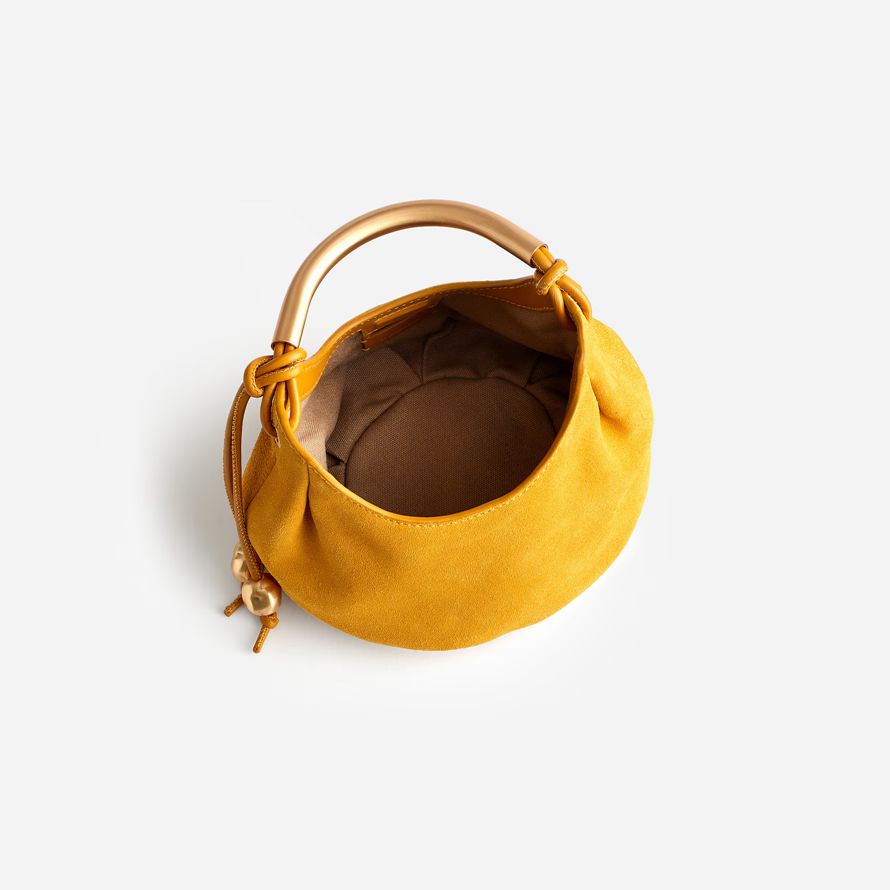 madewell il camren womens mini borsetta giallo