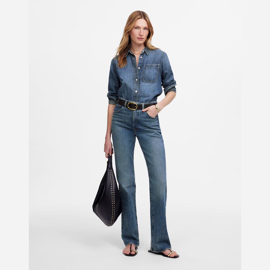 blu madewell rilassato womens jeans bootcut
