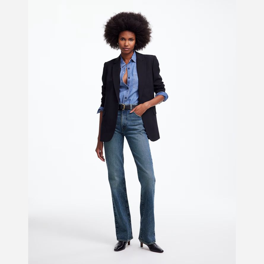 blu madewell rilassato womens jeans bootcut