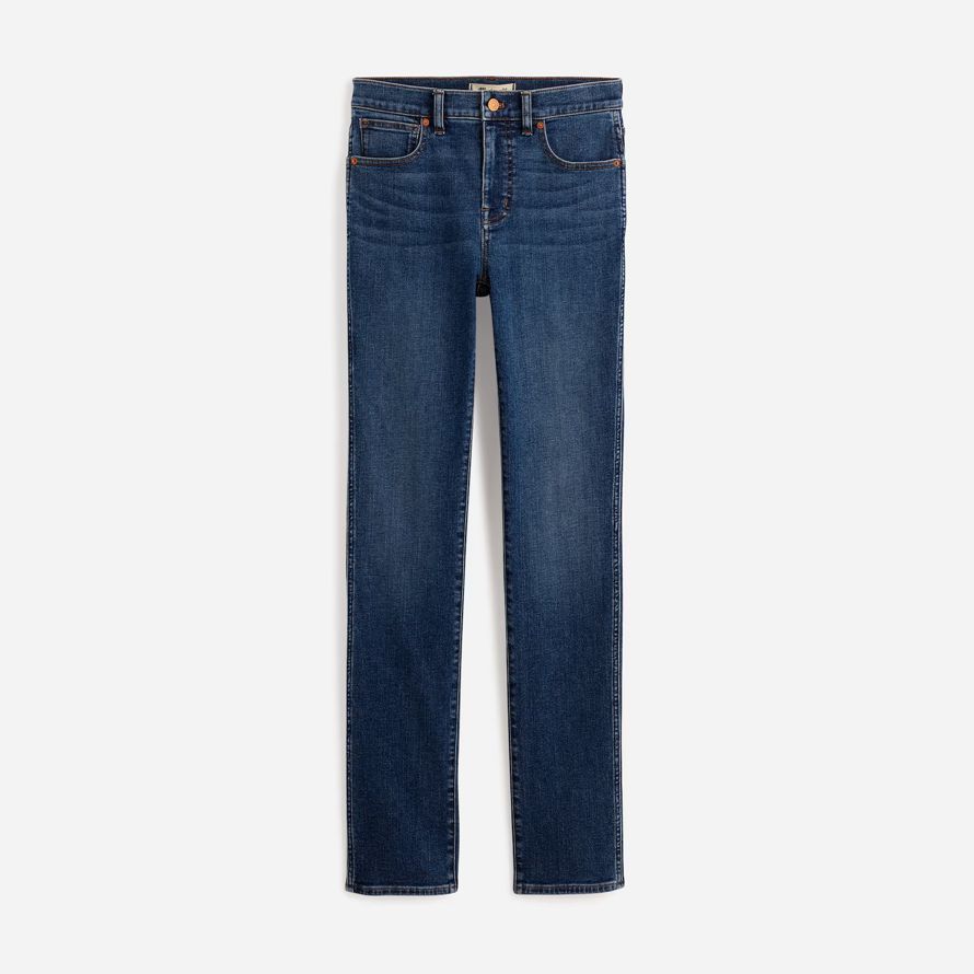 madewell stovepipe womens jeans blu