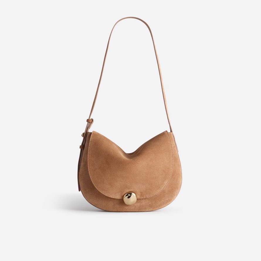 brown womens madewell dakota saddle bag