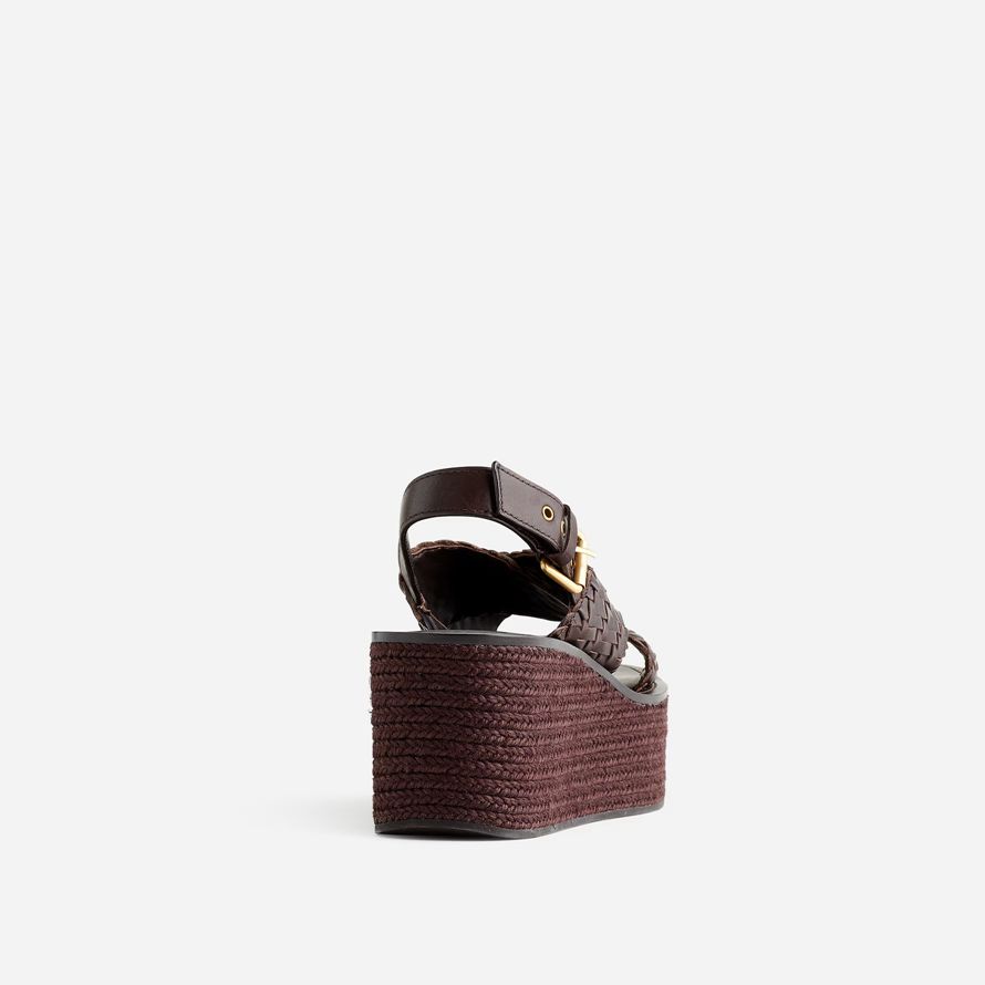 cioccolato madewell il amee cuneo womens sandali