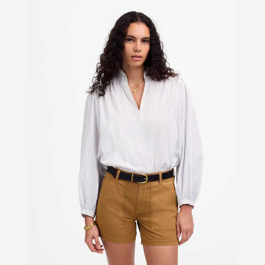 madewell il brynn utilità womens shorts marrone