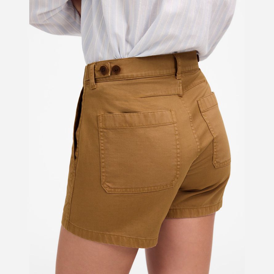 madewell il brynn utilità womens shorts marrone