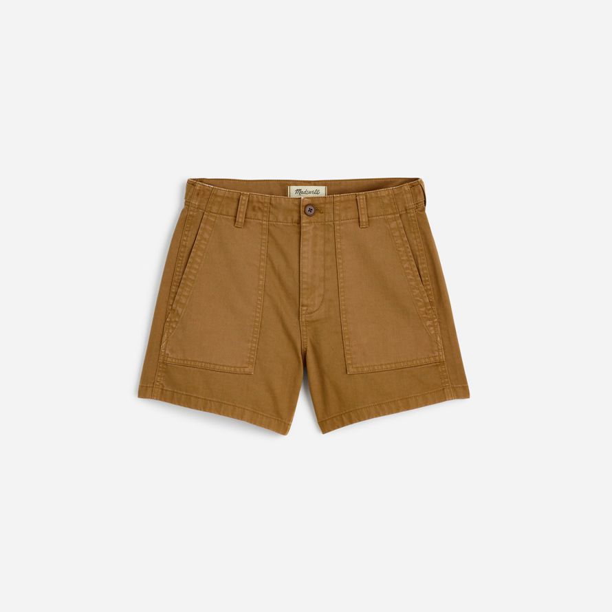 madewell il brynn utilità womens shorts marrone