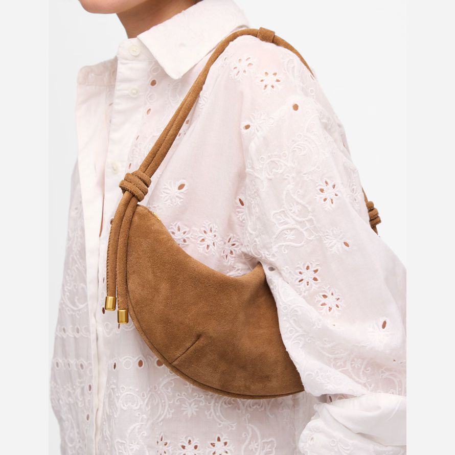 madewell il bolo donna borsa a tracolla marrone