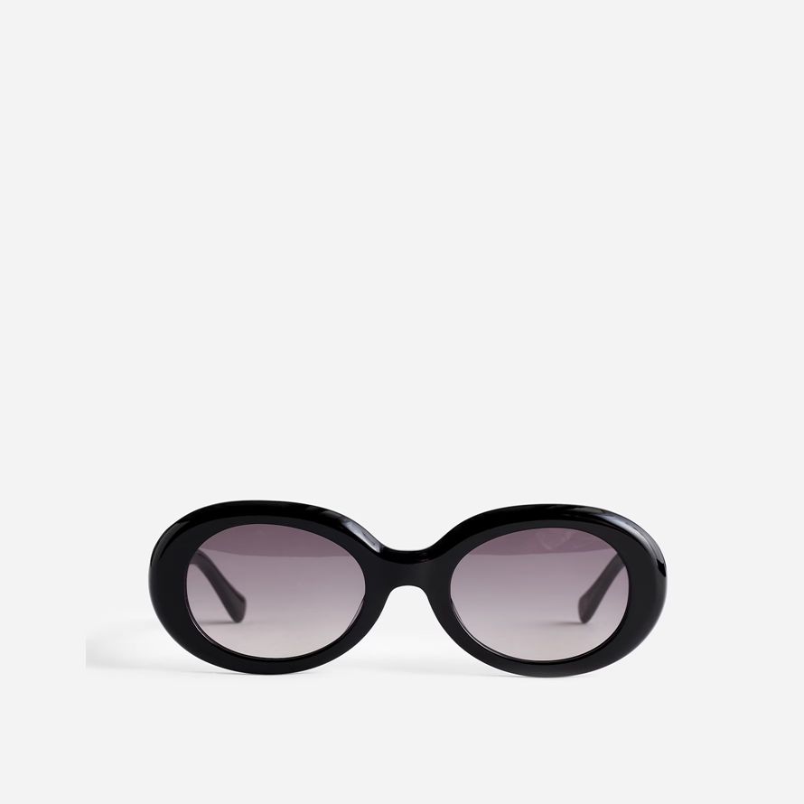 madewell valoma grosso ovale occhiali da sole womens black